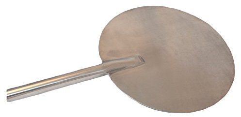 TAMLED Pizzaschaufel Edelstahl Ø 20 cm 150 cm - extra stabile Ausführung