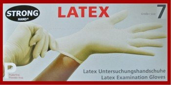 Latex - Einweghandschuhe 100er-Box Größe S