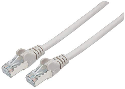 Intellinet 736138 Netzwerkkabel Cat6 SFTP LS0H Kupfer RJ-45 Stecker auf RJ-45 Stecker 3 m grau