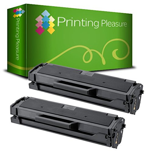 2er Set MLT-D101S Premium Toner Schwarz kompatibel für Samsung ML-2160 ML-2161 ML-2162 ML-2164W ML-2165 ML-2165W ML-2168 ML-2168W SCX-3400 SCX-3405 SCX-3405FW SCX-3405W SCX-3405F SF-760P SF-761P