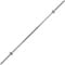 BodyRip Standard Bar with Collars | 1 Chrome Barbell, Anti-Slip Hand Grip, Solid Steel Construction, Gym Equipment | Training, Fitness, Exercise, Strength, Workout, Weight Lifting (6FEET)