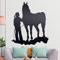 KIWISTAR Cowboy Pferd - Indianer Wüste Reiten Wandtattoo in 6 Größen - Wandaufkleber Wall Sticker - Dekoration, Küche, Wohnzimmer, Schlafzimmer, Badezimmer