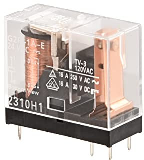 Heschen Relais elektromagnetisch G2R-1A-E 24VDC SPST-Schließer 16A / 250VAC Montage Leiterplatte 6-polig