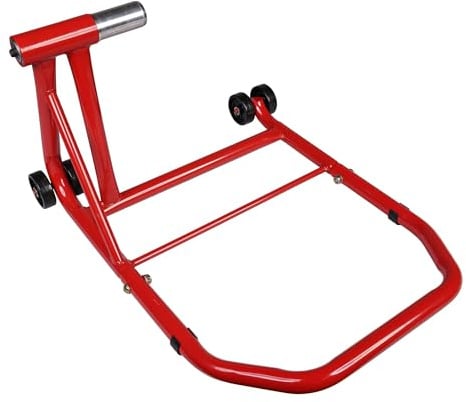 BikeTek Side Paddock Stand for Single Swing Arm Compatible With KTM 1290 Super Duke & Triumph Daytona 955i T595, Speed Triple 1050, Tiger 150 With 27mm Axle Pin