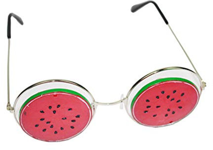 BESTOYARD Lustige Tanzparty Makeup Brille Wassermelone Brillen für Maskerade Party