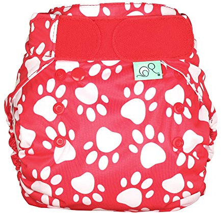 TotsBots - PeeNut V2 - Überhose (AI2) - Pawfect Auswahl - Größe Newborn (2-9 kg)