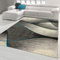 Teppich-Traum moderner Wohnzimmer Teppich Wellen Design in blau grau anthrazit - pflegeleicht & strapazierfähig (Ökotex) Größe 240 x 340 cm