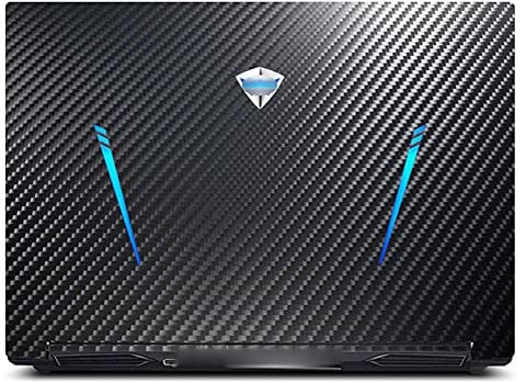 Vaxson 2 Stück Rückseite Schutzfolie, kompatibel mit Acer Chromebook Spin 513 R841T-S9FZ 13.3 Laptop, Schwarz Backcover Skin Cover Haut [Nicht Displayschutzfolie ]