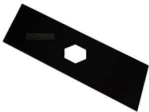 Juego de cuchillas de escarificador de 15 x 16,3 cm, compatible con escarificador SOLO E 516, B 518 -HQ de acero