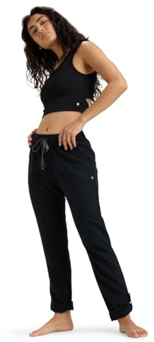 Roxy On The Seashore - Cargo Hose aus Leinen für Frauen Weiß
