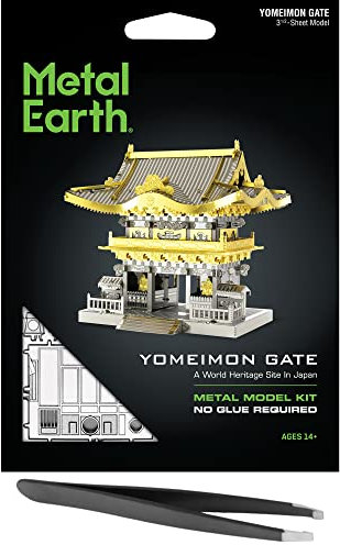 Metal Earth Fascinations Yomeimon Gate 3D-Modellbausatz aus Metall mit Pinzette