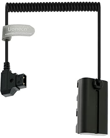 Uonecn D-Tap a NP F550 Dummy Batería Cable Adaptador de Corriente Compatible para Monitor Sony NP F550|F570|F970 |Atomos Ninja V