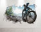 Fahrrad-Wandtattoo, BMX-Wanddekoration, ästhetische Raumdekoration, Mountainbike-Dekor, 3D-Aufkleber, BMX-Rennwandbild, Sport-Heimdekoration, Fahrradtapete, abnehmbare Wandaufkleber,