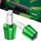 22mm Moto Manubrio Contrappesi Universal per Z900 Z750 Z650 Z400 Z800 Z1000 Ninja 250 400 650 Vulcan S 650 900 ZX6R ZX10R ER6N -Verde