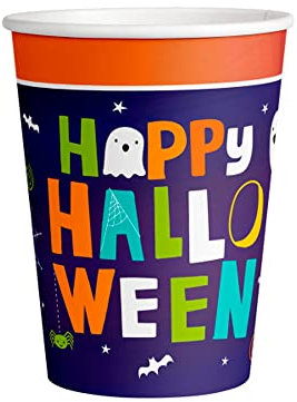 amscan 8 GOBELETS Carton Halloween Amis Monstre 25CL