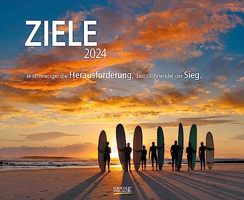Ziele 2024 Wandkalender
