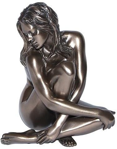 Deko Figur Body Talk Kollektion Frauenakt Frau sitzend H 12 cm Skulptur Figur Parastone