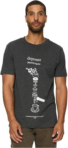 Mister Tee Herren Depresso Tee