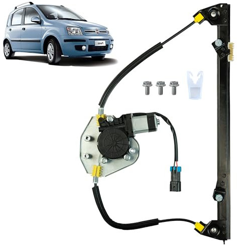STARKIT PERFORMANCE Leve vitre compatible pour Fiat Panda 2 (2003-2012) AVEC MOTEUR. AVANT DROIT (passager) 46803651, 51846384