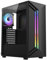 Vida Apollo Black ARGB Gaming Case w/Glass Window, ATX, Rear ARGB Fan, Front LED Strips