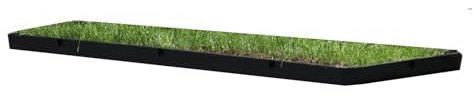 Gazon Naturel PetGround pour Chats, Alternative Naturelle et écologique à Bacs à litière pour Chats, bac étanche, Réutilisable et sans Odeur (XL (120x40cm))