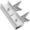 WATIIFUFU 2pcs Ladder Rung Locks for Extension Ladders Metal Rung Lock Kit Stabilizer Feet for