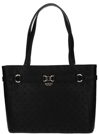 GUESS Arlena Noel Tote Bag Black Logo