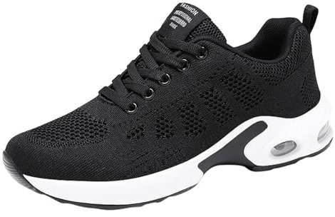 Generisch Air Straßenlaufschuhe Damen, Laufschuhe rutschfest Sportschuhe Frauen Dämpfung Turnschuhe Atmungsaktiv Walkingschuhe Leichte Sneaker Sportschuhe Dämpfung Laufschuhe