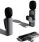 2 Pack Wireless Mini Lavalier Lapel Microphone for iPhone,iPad(Lightning) - 80ft Cordless Clip on Dual Mics with Noise Reduction 5H Working Time for Video Recording Vlogging, YouTube, Interview