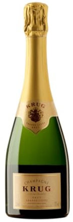 Krug Grande Cuvée Brut Champagne Halbe Flasche 37 cl Weißer Sekt