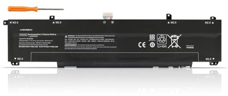 LUSONBAY WK04XL Batterie pour ordinateur portable compatible avec HP Omen 16-b 16-c Victus 16-e 16-d 15-fa0029tx HSTNN-IB9V HSTNN-WB0B M38822-1D1 AC1 CE1 WK04070XL M39179-005 15.15.005 4 V 70. 07 Wh