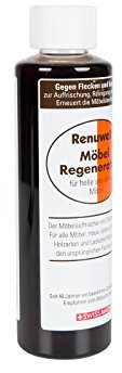 Renuwell Möbel-Regenerator, 270 ml – Intensive Pflege und Regeneration für Holzmöbel und Oberflächen, entfernt Wasserflecken, Kratzer & Hitze - Ringe, Schweizer Qualitätsprodukt