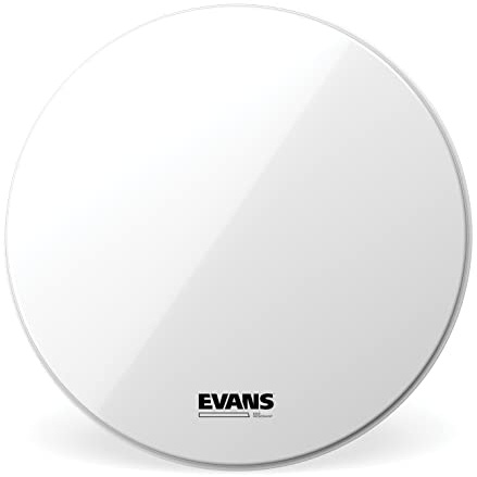 Evans BD20RSW-NP EQ3 Resonanzfell Bassdrum 50,8 cm (20 Zoll) ohne Loch weiß