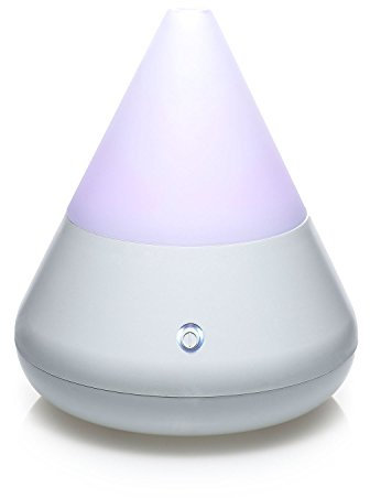 pajoma Aroma Diffuser, Ultraschall Luftbefeuchter mit LED Licht, Humidifier Aromatherapie Diffusor (Weiss)