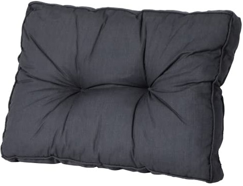Madison Auflage Florance Lounge, 50% Baumwolle/50% Polyester, L Basic schwarz, schwarz, 73 x 43 cm