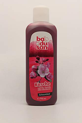 badusan Schaumbad Badezusatz Kirsche Inhalt 750ml, Pflegebad, Körperpflege, Cremebad