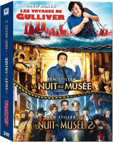 Les voyages de gulliver ; la nuit au musée 1 ; la nuit au musée 2 [FR Import]