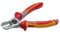 Nws 043-49-VDE-210-SB N043-49-VDE-210-SB Number 49 VDE Cable Cutter in Self-Packaging, Silver/Red, 210 mm