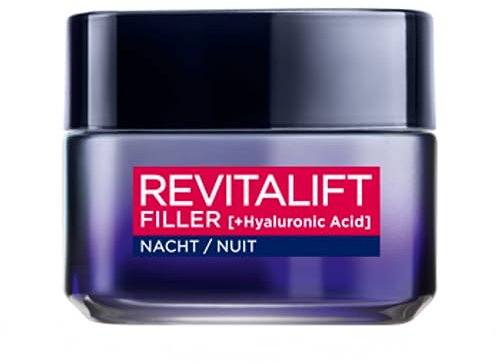 LOral Paris Revitalift Filler Nachtcrme - 50 ml - Anti Rimpel