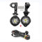 Zusätzliche LED-Scheinwerfer Tiefenscheinwerfer + Kabelsatz und Ein/Aus-Schalter für Motorrad/Motorräder (1 Stück)