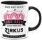 Tassenbrennerei Tasse mit Spruch Fehlt nur noch das Zelt dann wäre der Zirkus Hier komplett Bürotasse Tassen mit Sprüchen lustig (Schwarz)