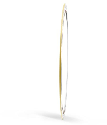 Motoking Strisce Decorative, Oro Opaco, 1 mm Larghezza, 10 m Lunghezza, Adesivo Pellicola Foglio Auto Barca Moto Camper Autocaravan