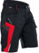 KÜBLER Workwear | KÜBLER BODYFORCE Arbeitsshorts | schwarz/mittelrot | Größe 56