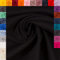 Generisch Heike Bündchenstoff Schlauchware Coupon (Schwarz, 1,0m) - 27