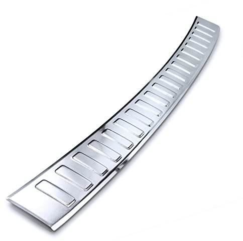 teileplus24 AL162 Ladekantenschutz Aluminium kompatibel mit Volkswagen ID3 2020-, Farbe:Silber