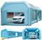 VEVOR Cabine Peinture Voiture 8x4x3 m Tente Pulvérisation Gonflable Garage Tissu Oxford 210D PVC Souffleur Gonflage 950W Souffleur de Ventilation 330W Tente Tunnel pour Camping Mécaniciens Automobile