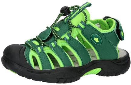 Lico Unisex Kinder Nimbo Sandalen, Grün Lemon, 32 EU