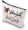 PLITI Volleyball-Liebhaber, Make-up-Tasche für Damen und Mädchen, Volleyballspieler, Geschenk, Volleyball-Team-Geschenk, I Love Volleyball-Reisetasche, I Love Volleyballu, modisch