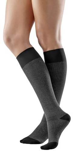 Bauerfeind VenoTrain Cocoon AD CCL2 foot long Kompressionsstrümpfe XL plus schwarz long