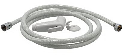 wellenshop Duschkopf mit Brauseschlauch, Duschschlauch 2,5m & 5m mit Brausekopf f. Boot Wohnmobil Wohnwagen Größe 2,5 m